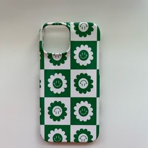 Trippy Floral Smile Vintage iPhone 13 Mini Slim Case